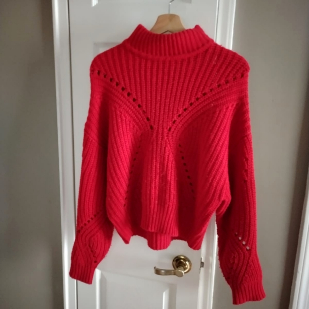 Red sweater